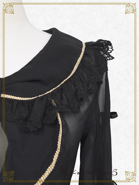 Open Sleeve Ribbon Blouse by Alice and the Pirates