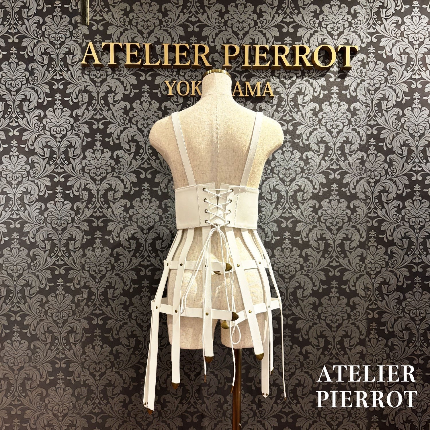 Baroque Cage Corset Harness by Atelier Pierrot