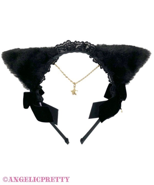 Milk Cat Headband (2025) by Angelic Pretty