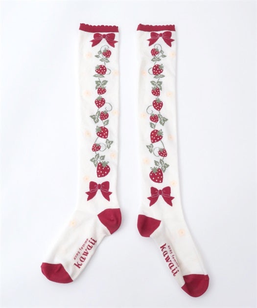 strawberry様へ♥3/9 Kawaii - Strawberry Pattern OTKs by Axes Femme
