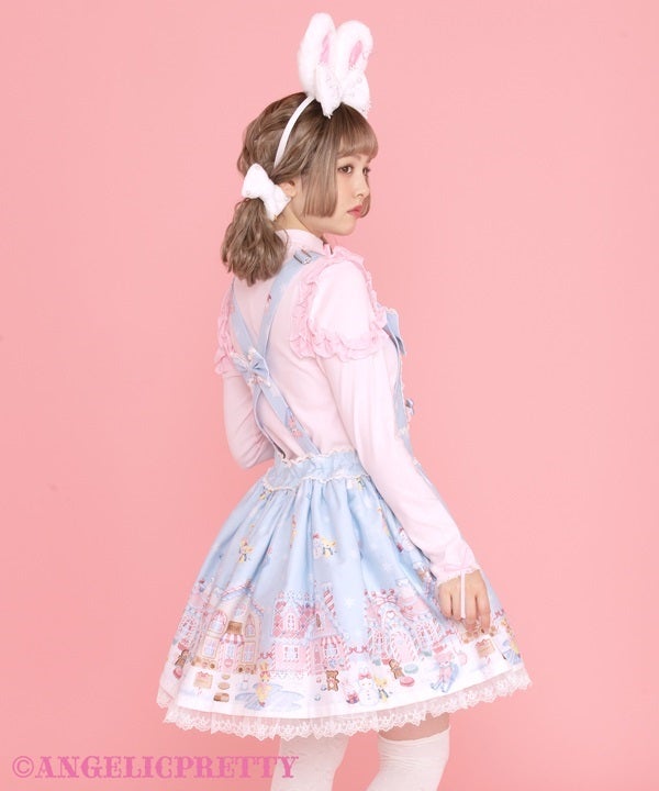ANGELIC PRETTY Winter Toysサロペット　サックス Winter Toys Salopette by Angelic Pretty
