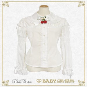 Swinging Strawberry Garden Long Sleeve Blouse by Baby, the Stars