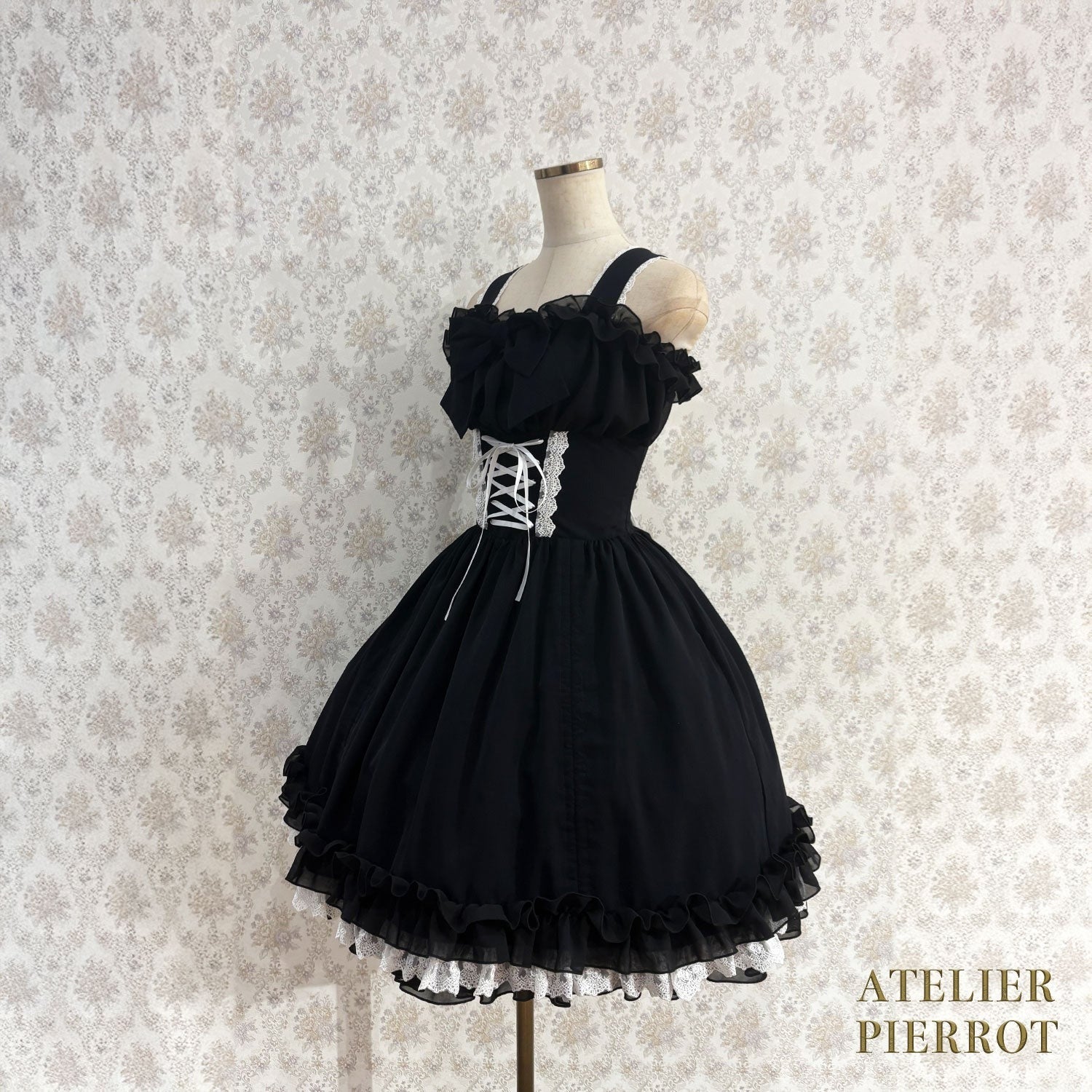ATELIER PIERROT☆黒jsk Nonette JSK by Atelier Pierrot