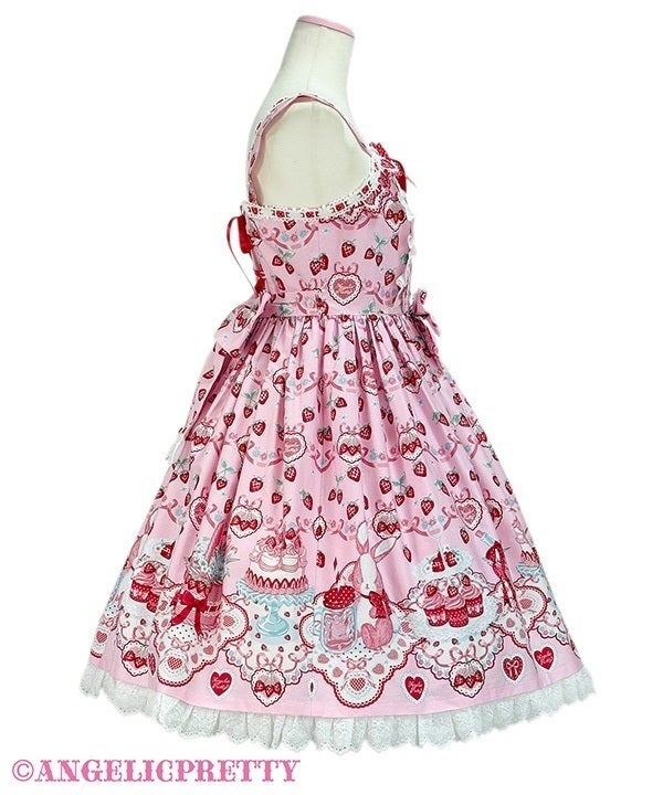 Strawberry Cake Party Scallop JSK by Angelic Pretty