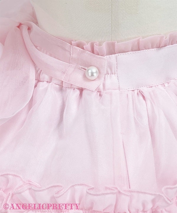 Fluffy Ribbon Doll Skirt by Angelic Pretty