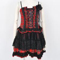 H.Jelly ~ Corsage Check JSK by h.NAOTO