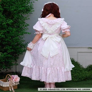 シャルミエール axeskawaii マロンクリームエプロン シャルミエール axeskawaii マロンクリームエプロン