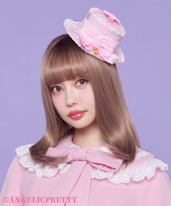 Airy Heart Gift Ribbon Mini Hat by Angelic Pretty Airy Heart Gift Ribbon Mini Hat by Angelic Pretty
