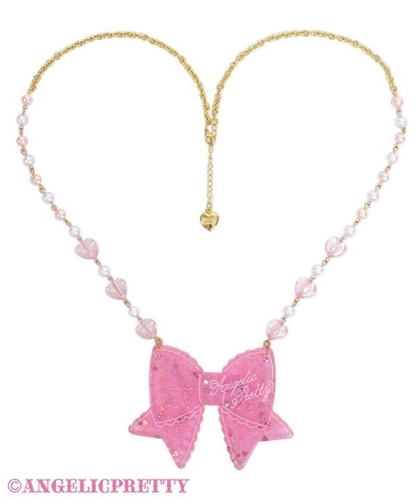 Self Portrait クリスタル リボン BOW ディアマンテ ネックレス Self Portrait クリスタル リボン BOW ディアマンテ ネックレス