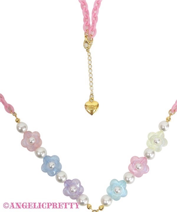 AngelicPretty Star Toy ネックレス MELODY TOYS Heart Necklace (2020) by Angelic Pretty