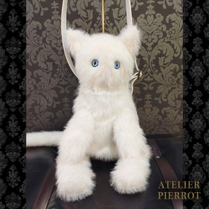 Noir Neko Shoulder Bag (2026) by Atelier Pierrot