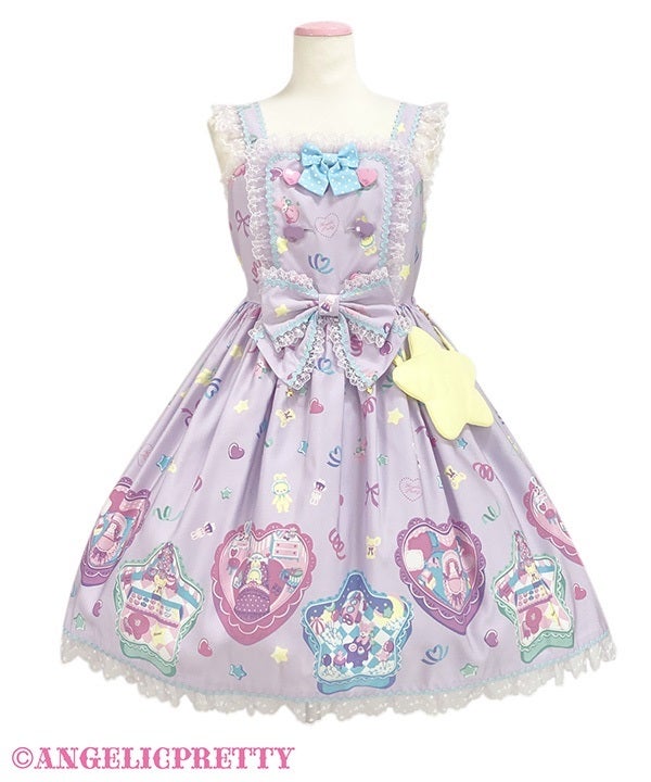 ☆Angelic Pretty☆Compact Ponyリング〈シロ〉☆ Compact Toys JSK by Angelic Pretty