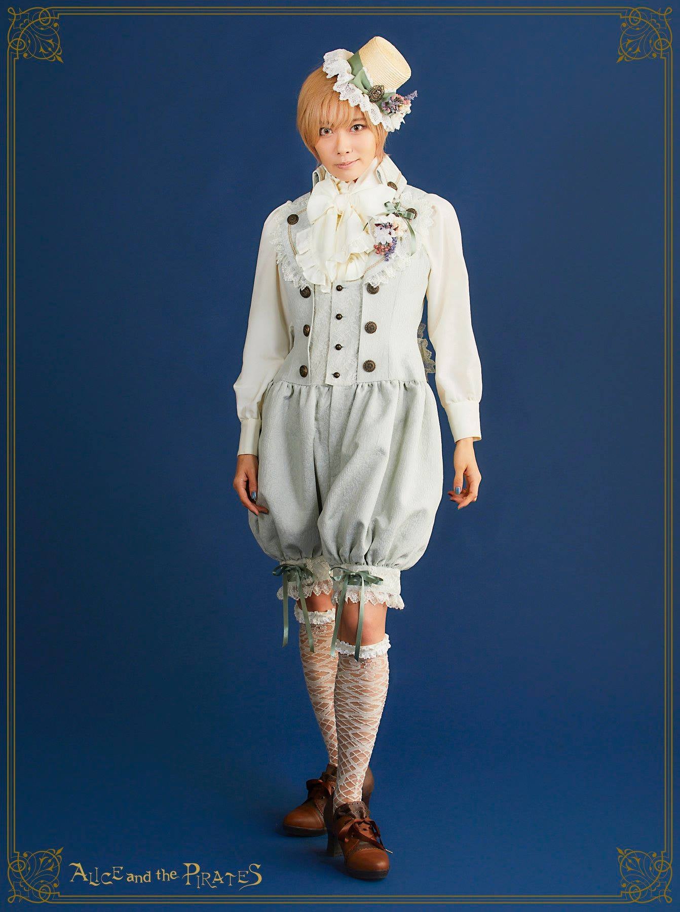 アリスアンドザパイレーツ フローラ サロペットパンツ Flora Salopette Pants by Alice and the Pirates
