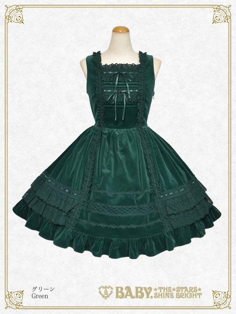 Velveteen Lace Frill JSK (2025) by Baby, the Stars Shine Bright