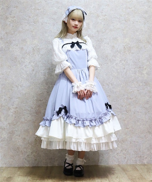 【限定】axes femme Chalmiere不思議の国のジャンスカ（紺） 限定】axes femme Chalmiere不思議の国のジャンスカ（紺