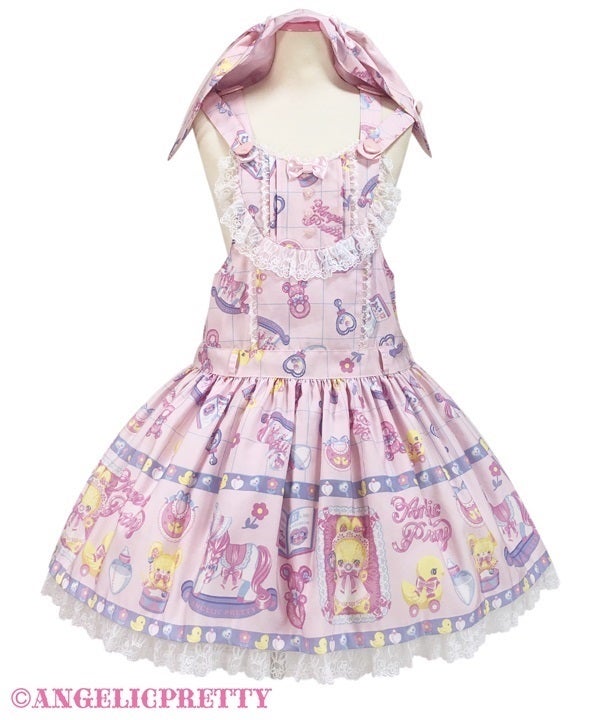 Baby Toys Salopette by Angelic Pretty