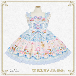 Princess Entremets柄ジャンパースカートII Princess Entremets ~A Dream in a Sweet Castle~ JSK II by Baby, the