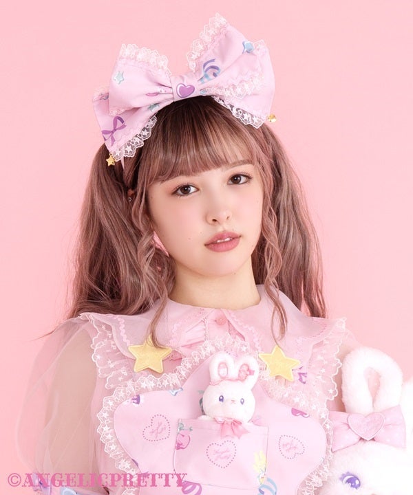 【ENGBROX】adorable ribbon hairband〜カチューシャ#日本未入荷 Innocent World｜グログランタックリボンカチューシャGrosgrain