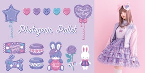 Photogenic Pallet Skirt by Angelic Pretty Photogenic Pallet Skirt by Angelic Pretty