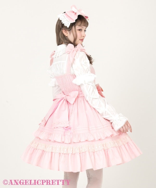 Un Birthday jsk、カチューシャ、Rosy Ribbonベレー Strawberry Sweetheart Cake Ribbon JSK by Baby, the Stars