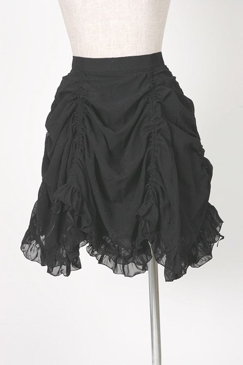 Draped Mini Skirt by Black Peace Now