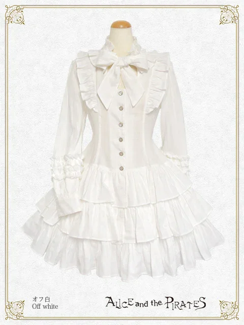 ラブブ用洋服とネックレスのセット　オマケの天使&悪魔ラふふとビーズ 天使と悪魔セーラー服セットアップ：小物3点付きセットアップ