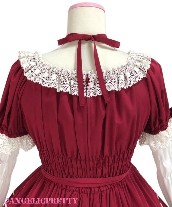 Angelic Pretty Eternal Doll OP　ワイン　即購入可 Angelic Pretty Eternal Doll OP ワイン 即購入可 - メルカリ