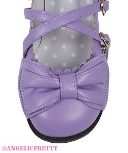 Angelic pretty tea party shoes S ラベンダー Angelic pretty tea party shoes S ラベンダー Tea Party Shoes