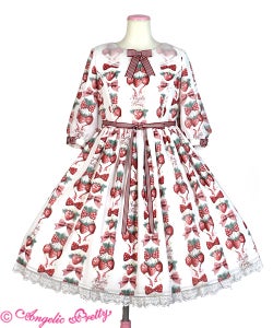 Strawberry Doll OP by Angelic Pretty Strawberry Doll OP by Angelic Pretty