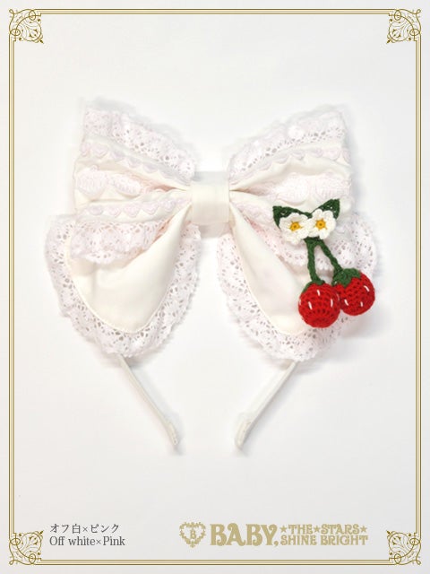 Swinging Strawberry Garden Head Bow (2026) by Baby, the Stars