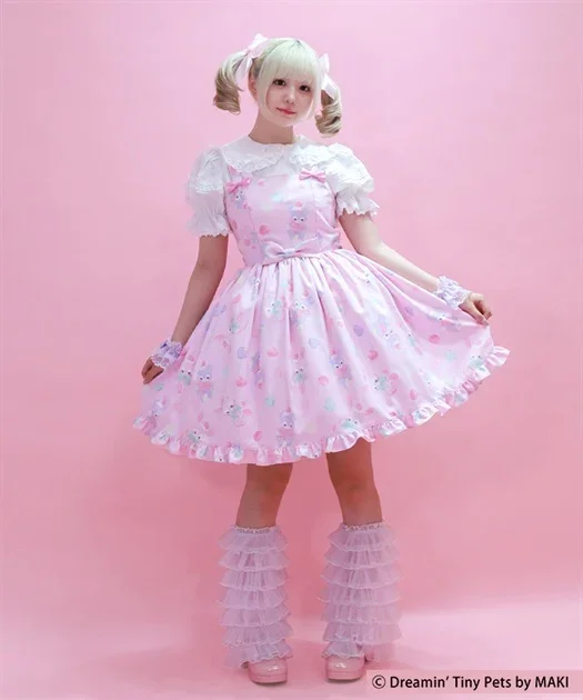 axes femme Chalmiere FancyDollsジャンスカ（クロ） Chalmiere ~ Fancy Dolls JSK by Axes Femme