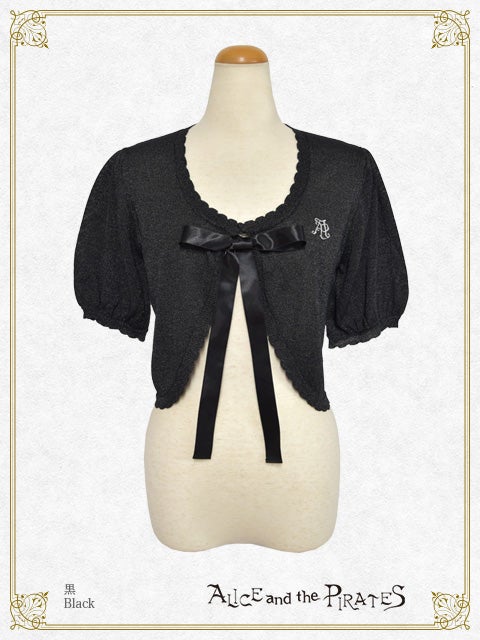 Half Sleeve Glitter Bolero by Alice and the Pirates