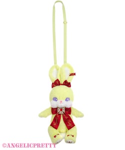 Lyrical Bunny Plush Backpack -20years Anniversary- by Angelic Pretty Lyrical Bunny Plush Backpack -20years Anniversary- by Angelic Pretty