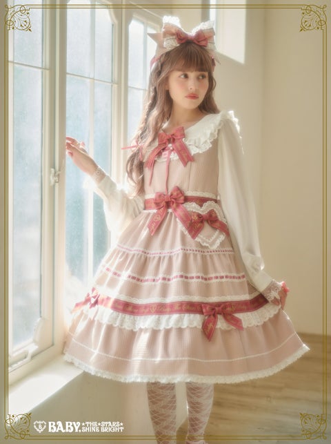 90サイズ♡Teddybear JSK♡princesskissハンドメイド Revival Sweets Teddy Bear JSK by Innocent World