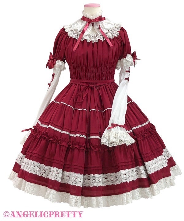 【新品】angelic pretty eternal doll半袖ワンピース Gg_PSSvaEAAUfIf.jpg