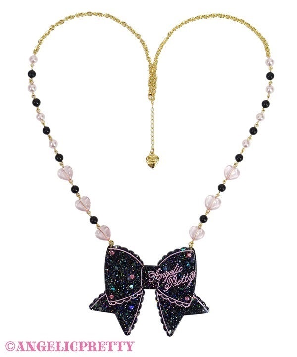 Angelic Pretty★リボン＆キャンディ ネックレス 未開封 Angelic Pretty☆【新品】ロリポップキャンディネックレス 未