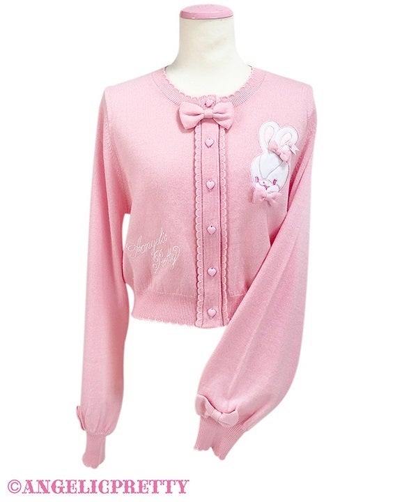 Lyrical Bunny Knit Cardigan by Angelic Pretty