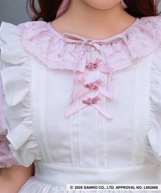 marron様 Chalmiere ~ Marron Cream Apron by Axes Femme
