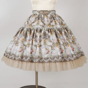 J&V Eden Rose Skirt by Victorian Maiden