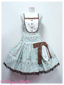Musee du Chocolat Low Waist JSK by Angelic Pretty Musee du Chocolat Low Waist JSK by Angelic Pretty