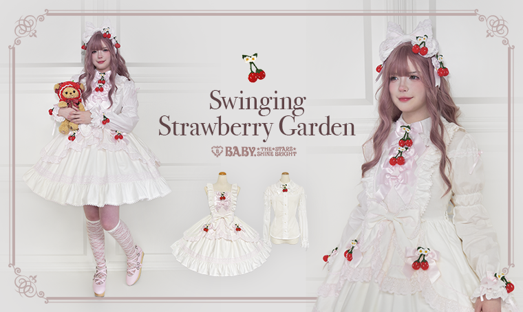 Swinging Strawberry Garden Head Bow (2026) by Baby, the Stars