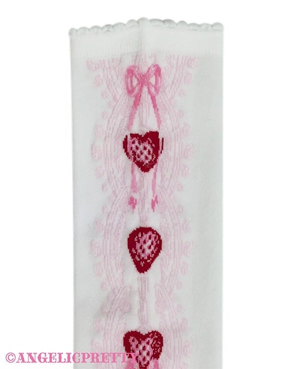 Decoration Strawberry KC ピンク ソックスおまけ付き Decoration Strawberry KC ピンク ソックスおまけ付き Amazon