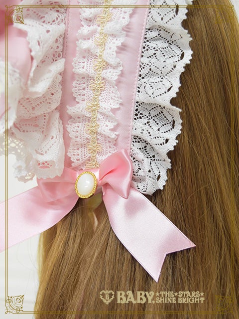 babycocco様 Rose Lace Rococo Bonnet by Baby, the Stars Shine Bright