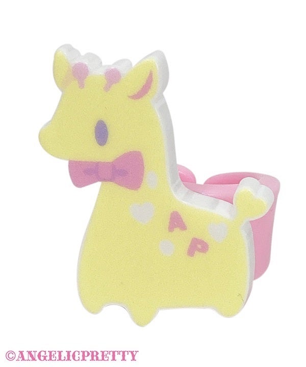 Angelic Pretty Compact Ponyリング Angelic Pretty Compact Ponyリング Compact Giraffe Ring by