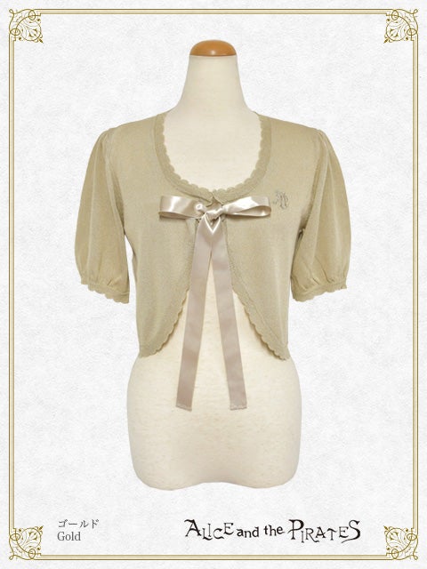 Half Sleeve Glitter Bolero by Alice and the Pirates