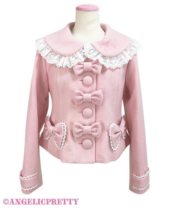 新品タグ付き】アンジェリックプリティ Trio Ribbonショートコート