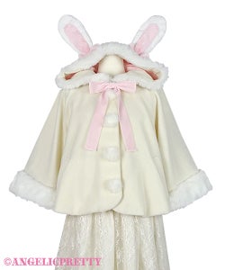 Bunny Cape Coat by Angelic Pretty Bunny Cape Coat by Angelic Pretty