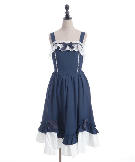【限定】axes femme Chalmiere不思議の国のジャンスカ（サックス 限定】axes femme Chalmiere不思議の国のジャンスカ（サックス