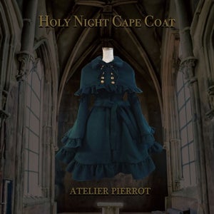 アトリエピエロ Holy Night Cape Coat black アトリエピエロ Holy Night Cape Coat black