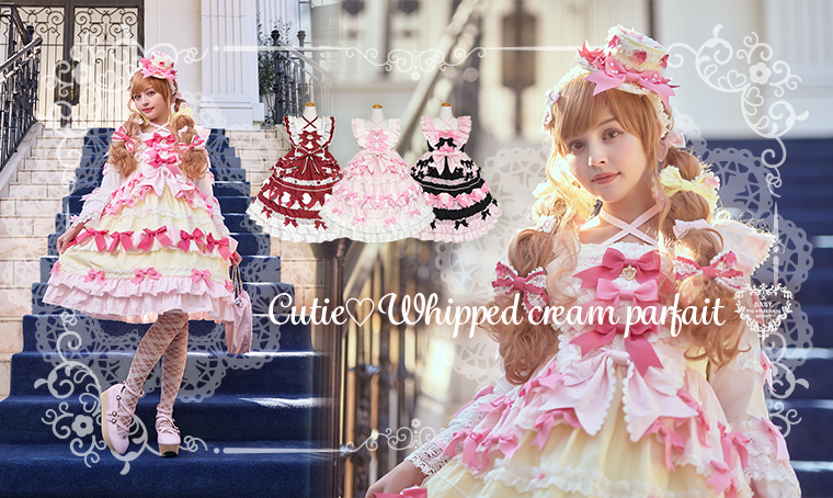 Cutie ♡ Whipped Cream Parfait JSK by Baby, the Stars Shine Bright